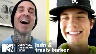 Travis Barker amp jxdns Exclusive Interview on New Music Collabs amp More  MTV [upl. by Kcirtap]