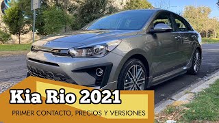 KIA Rio 2021 primer contacto precios y versiones [upl. by Drobman]