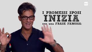 BIGnomi  quotI promessi sposiquot di A Manzoni Fiorello [upl. by Lanita]