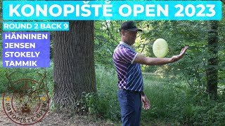 KONOPISTE OPEN 2023  MPO ROUND 2 BACK 9  Hänninen Jensen Stokely Tammik [upl. by Arrol]