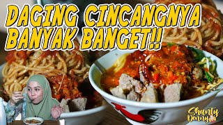 DAGING CINCANGNYA BANYAK BANGET MIE BAKSO 86 H HARUN [upl. by Tertias659]