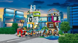 LEGO City Binnenstad  60380  360° [upl. by Eelyah356]