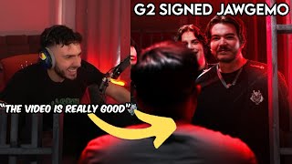 Tarik Reacts To JAWGEMO Officially Joining G2 For VCT 2025 [upl. by Ulises]