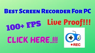 Best Screen Recorder For Low end PC  2GB RAM  Dual Core CPU 100 Real Proof  Gaming Tech Pro [upl. by Yetta]