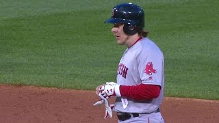 BOSCWS Hanigan puts the Red Sox back on top [upl. by Eyatnod]