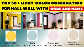 Top 30 Hall color Combination Asian Paints 2024  Latest HallLiving Room Colour Combination 2024 [upl. by Eissert495]