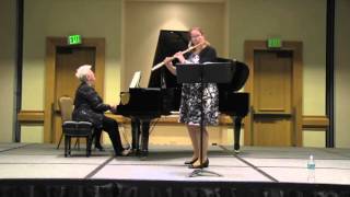 Fantasie Melancolique by MA Reichert  Kristen Stoner flute and Dianne Frazer piano [upl. by Atirrehs]