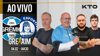 AO VIVO GRÊMIO X AIMORÉ  CAMPEONATO GAÚCHO  TRANSMISSÃO KTO 18 [upl. by Anavoig]