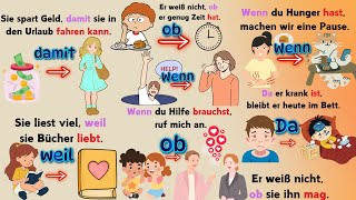 German Conjunctions Made Easy  Boost Your Language Skills [upl. by Alidus]