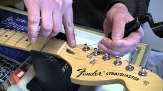 Restringing an Electric Guitar [upl. by Aurlie]