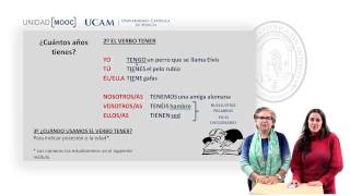 MOOC Course Easy Spanish  Unit 2 ¿Cuantos años tienes [upl. by Llacam]