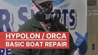 NRS OrcaHypalon—BASIC repair [upl. by Kere]