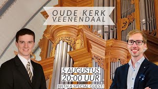 Livestream orgelconcert vanuit de Oude Kerk in Veenendaal  Gert van Hoef amp Michael R Kearney 61 [upl. by Anayrb]