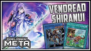 Vendread Shiranui Powerful 30 Card Deck YuGiOh Duel Links [upl. by Haelam]