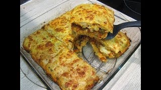 Gratin au poulet et à la sauce tomate  مطبخ أم وليد Oum Walid [upl. by Abixah]