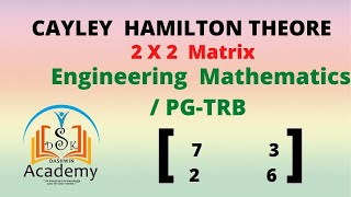 Cayley hamilton theorem in TamilEngineering mathematics I in Tamil Cayley hamilton theorem Tips [upl. by Saref529]