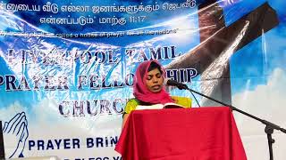 Sunday service💒✝️Message by SisSuganthi220924LTPF church Liverpool [upl. by Yeffej782]