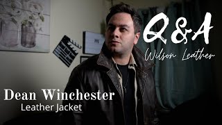 Supernatural Dean Winchester Leather Jacket  Im Answering all Your Questions [upl. by Yrallam988]