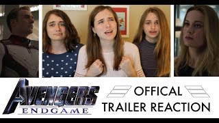 AVENGES ENDGAME Official Trailer REACTION [upl. by Ahola834]