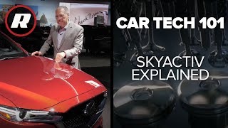 Car Tech 101 Mazdas Skyactiv engine technology is really something [upl. by Eilhsa]