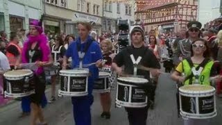 135 Stadtkirmes in Mühlhausen Der Umzug [upl. by Heyes]