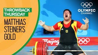 Matthias Steiner Shares his Emotional Beijing 2008 Weightlifting Gold  Olympic Rewind [upl. by Wesle552]