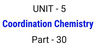 Crystal Field Splitting in Tetrahedral complexes Coordination Chemistry  TN 12th Chemistry  Unit5 [upl. by Adnohsel]