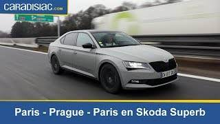 Essai longue durée  3 000 km en Skoda Superb  la reine de la route [upl. by Obmar995]