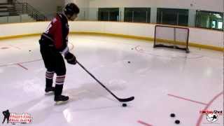 How To Take a Snapshot  On Ice Lesson  Howtohockeycom [upl. by Ainyt71]