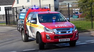 Clough Road Fire Station Tactical Response Vehicle TRV Turnout  Humberside Fire amp Rescue Service [upl. by Reg721]