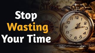 Stop Wasting Your Time  Motivational Video in Hindi  By Chamargautamdas [upl. by Massarelli]