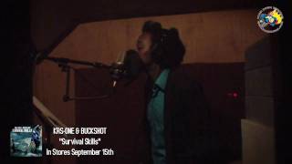 KRSONE amp BUCKSHOT Studio Sessions with KNAAN [upl. by Omarr]