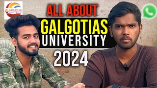 Real Talk Galgotias University Review by Current Students  Placements Internships College Life [upl. by Eillac]