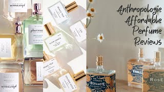 Affordable Perfume Review  Anthropologie Outremer Pharmacia amp Nostalgia incl wedding collection [upl. by Uon]