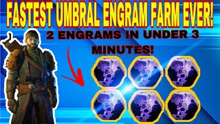 BEST UMBRAL ENGRAM FARM  Destiny 2 [upl. by Ahsieuqal]