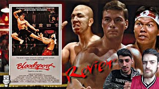 Review Contacto Sangriento Bloodsport 1988 by Bathroom Cinema [upl. by Bollen]