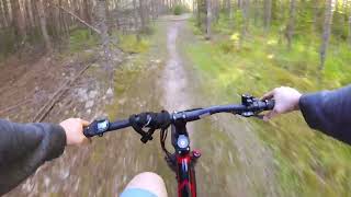 Biltema EMTB testing at trails [upl. by Othilie566]