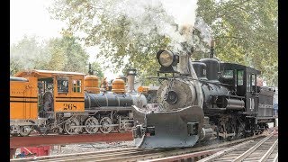 2019 Narrow Gauge meet at the Sacramento Valley Live Steamers Track [upl. by Ynitsed798]