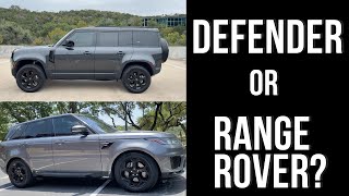 Should You Buy A Defender Or A Range Rover [upl. by Kara-Lynn114]