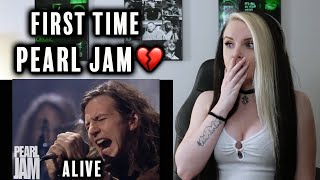 FIRST TIME listening to PEARL JAM quotAlivequot MTV Unplugged 1992 REACTION [upl. by Corb]