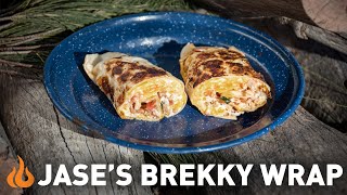 Cooking an epic Brekky Wrap the Australian way [upl. by Borchers242]