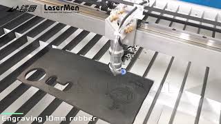 LaserMen LM13901 150W CO2 Laser Machine woodcutting acryliccutting leathercutting [upl. by Ahsienek17]