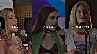 Rockabye x No Lie Lyrics  Anne Marie X Dua Lipa  WhatsApp Status  English Song WhatsApp Status [upl. by Jemma]