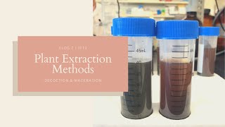 Plant Extraction Methods  Decoction and Maceration  JPTV [upl. by Seeto]