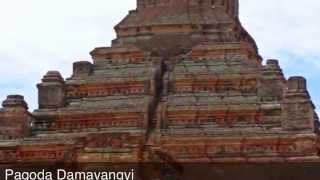 Templos de Bagan Myanmar [upl. by Nelleeus]