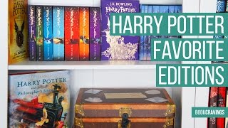 My Harry Potter Collection and Favorite Editions  BookCravings [upl. by Accisej961]