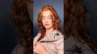 Rose Dawson from Titanic hairstyle 🚢 hairstyles hairtransformation [upl. by Ahsiadal]