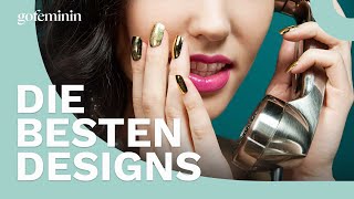 Silvester 2022 Das sind die schönsten NagelDesigns für euer PartyStyling [upl. by Kifar]