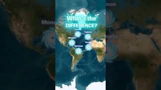 🌪️ Hurricanes Tornadoes Typhoons Cyclones amp Monsoons 🌧️ What’s the Difference [upl. by Arehsat]