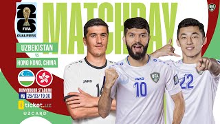 Uzbekistan vs Hong Kong China  2026 FIFA World Cup AFC Asian Qualifiers  Round 2  Livestream [upl. by Prent]